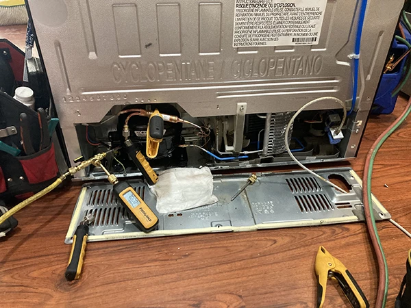 LG Fridge compressor repair